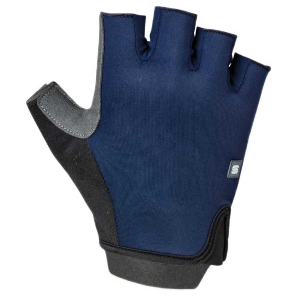Короткие перчатки Sportful Matchy Short Gloves, синий 
Короткие перчатки Sportful Matchy Short Gloves, синий