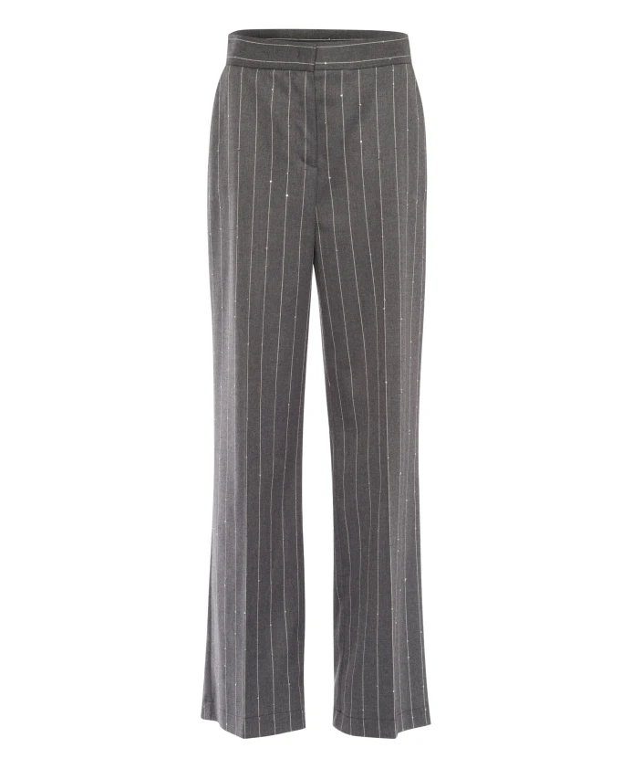 Прямые брюки с ледяным краем Tuzzi, серый
Прямые брюки с ледяным краем Tuzzi, серый