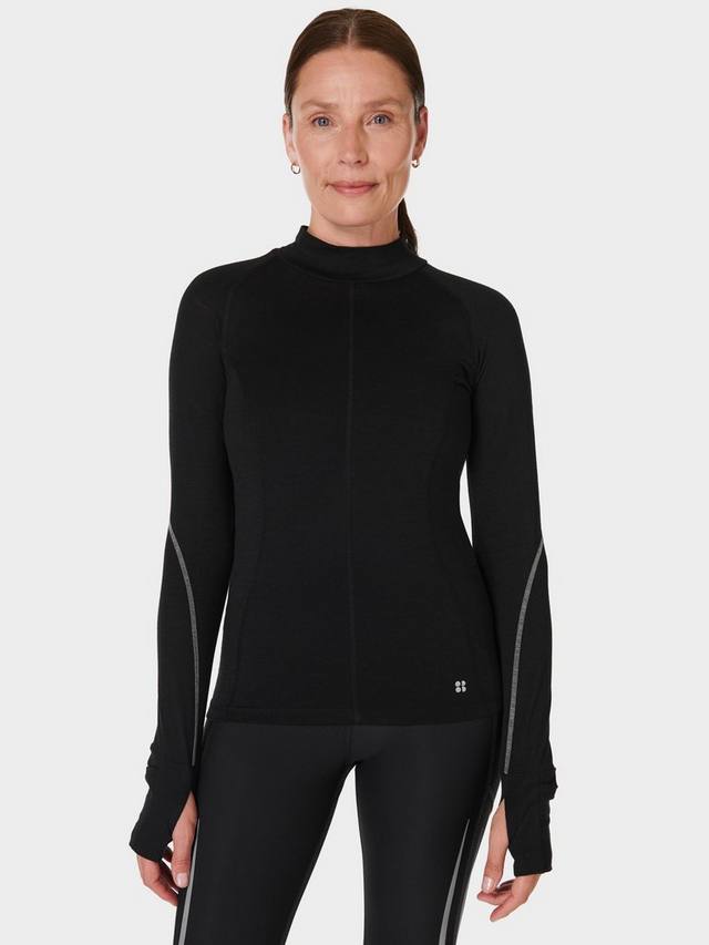 Роскошный беговой топ из мериносовой шерсти с бесконечным длинным рукавом Sweaty Betty, черный
Роскошный беговой топ из мериносовой шерсти с бесконечным длинным рукавом Sweaty Betty, черный