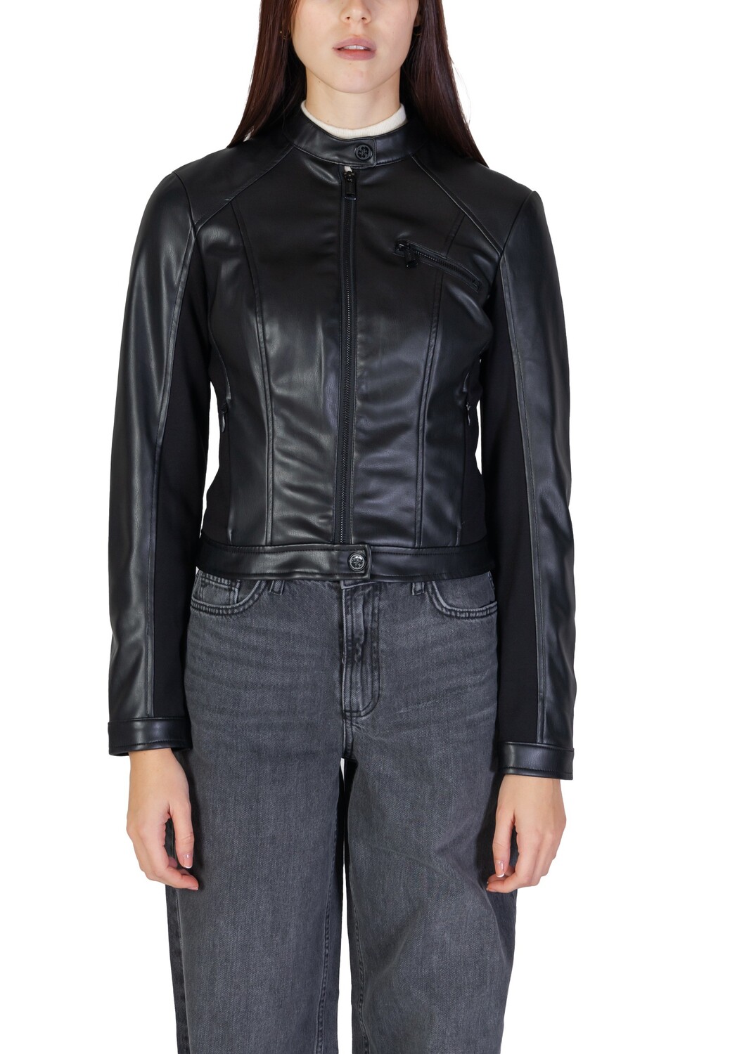 Куртка Guess с круглым воротником, черный
Куртка Guess с круглым воротником, черный