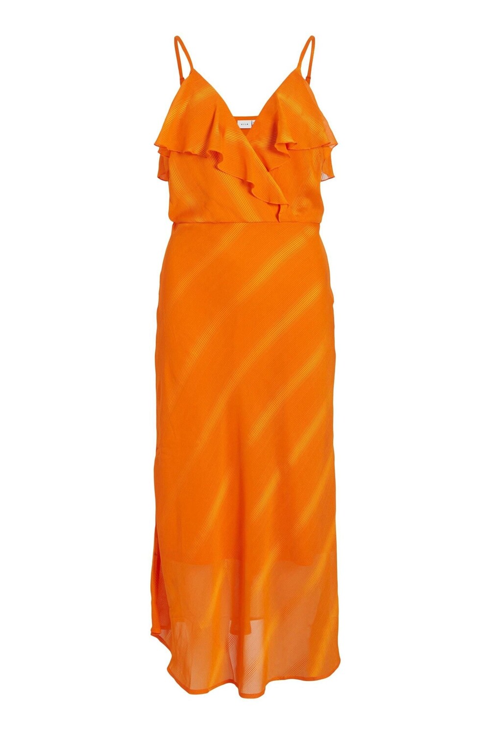 Платье-Миди с оборками Vila, оранжевый
Платье-Миди с оборками Vila, оранжевый