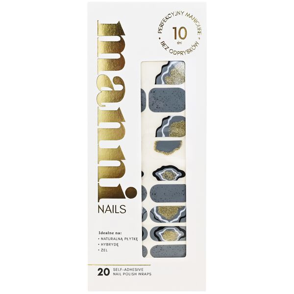 Самоклеящийся лак для ногтей Trendy Girl, 20 шт./1 упаковка. Manni Nails
Самоклеящийся лак для ногтей Trendy Girl, 20 шт./1 упаковка. Manni Nails