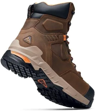 Рабочие ботинки ACE Redrock, мужские рабочие ботинки с композитным носом 8" и 6" (CT), устойчивые к скольжению, водостойкие ACE Work Boots, коричневый
Рабочие ботинки ACE Redrock, мужские рабочие ботинки с композитным носом 8" и 6" (CT), устойчивые к скольжению, водостойкие ACE Work Boots, коричневый