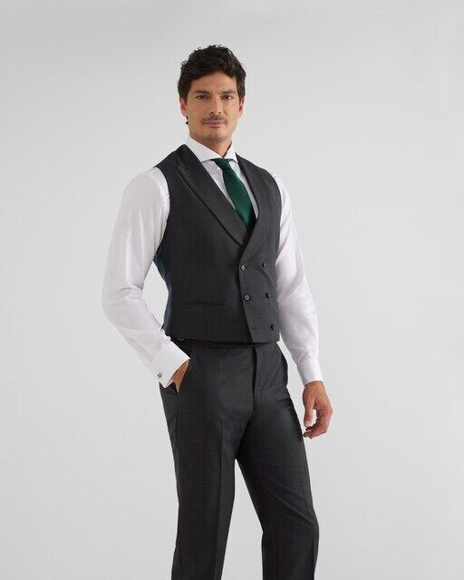 Мужской костюмный жилет на пуговицах Silbon, серый
Мужской костюмный жилет на пуговицах Silbon, серый