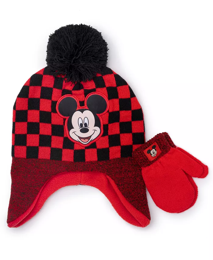 Детский набор для мальчика: шапочка и варежки 2 предмета Mickey Mouse, мультиколор
Детский набор для мальчика: шапочка и варежки 2 предмета Mickey Mouse, мультиколор