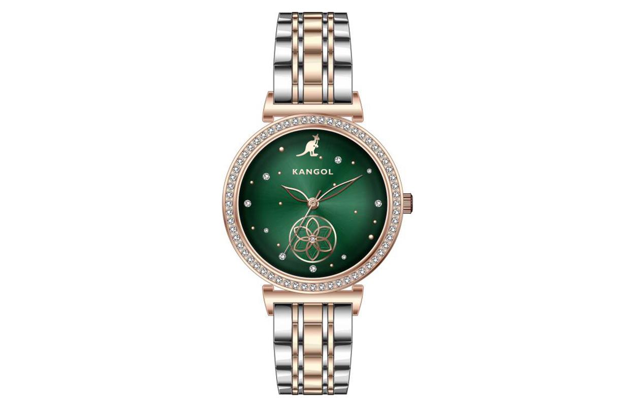 KANGOL Часы Galaxy Of Love Quartz Movement Metal Strap Watch Women's Watch Black Dial -K602, (Steel) Six-Leaf Clover Diamond Green
KANGOL Часы Galaxy Of Love Quartz Movement Metal Strap Watch Women's Watch Black Dial -K602, (Steel) Six-Leaf Clover Diamond Green