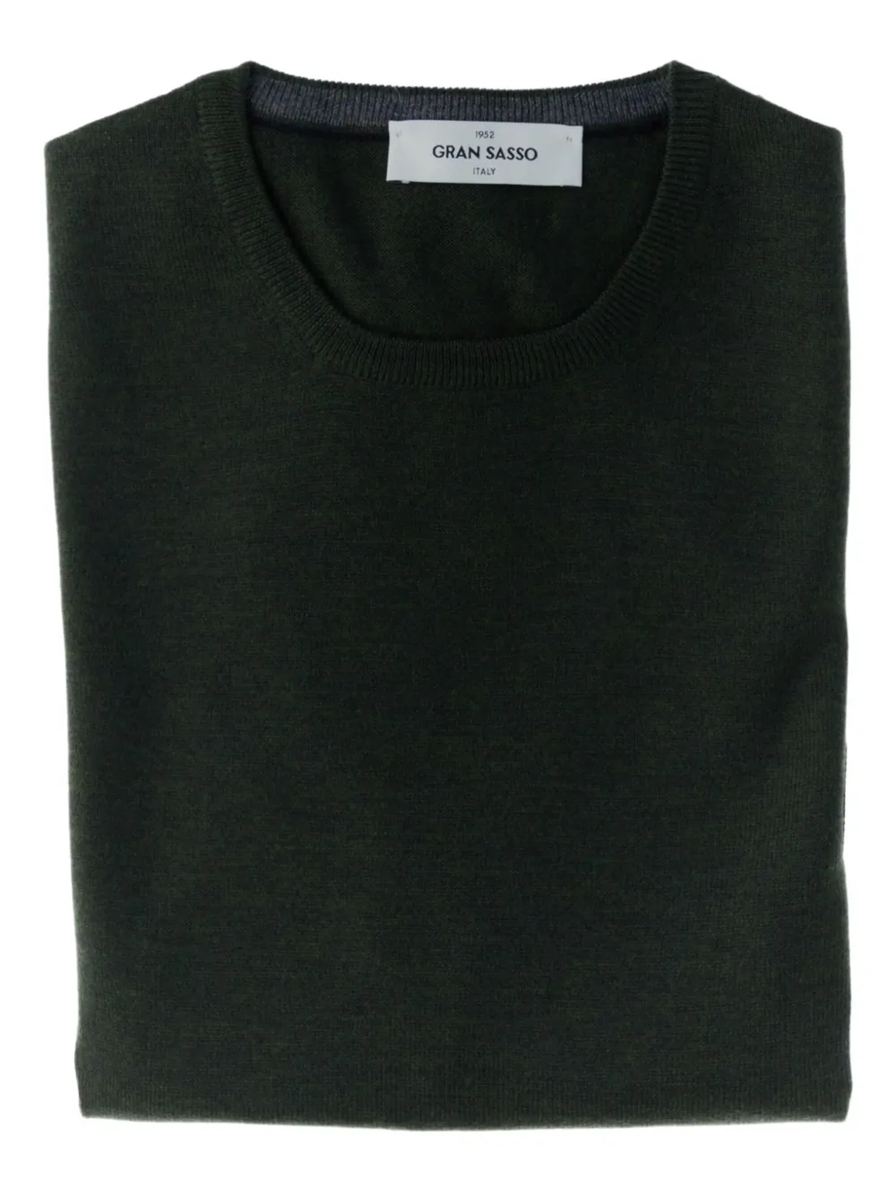 Шерстяной свитер с круглым вырезом Gran Sasso, зеленый
Шерстяной свитер с круглым вырезом Gran Sasso, зеленый