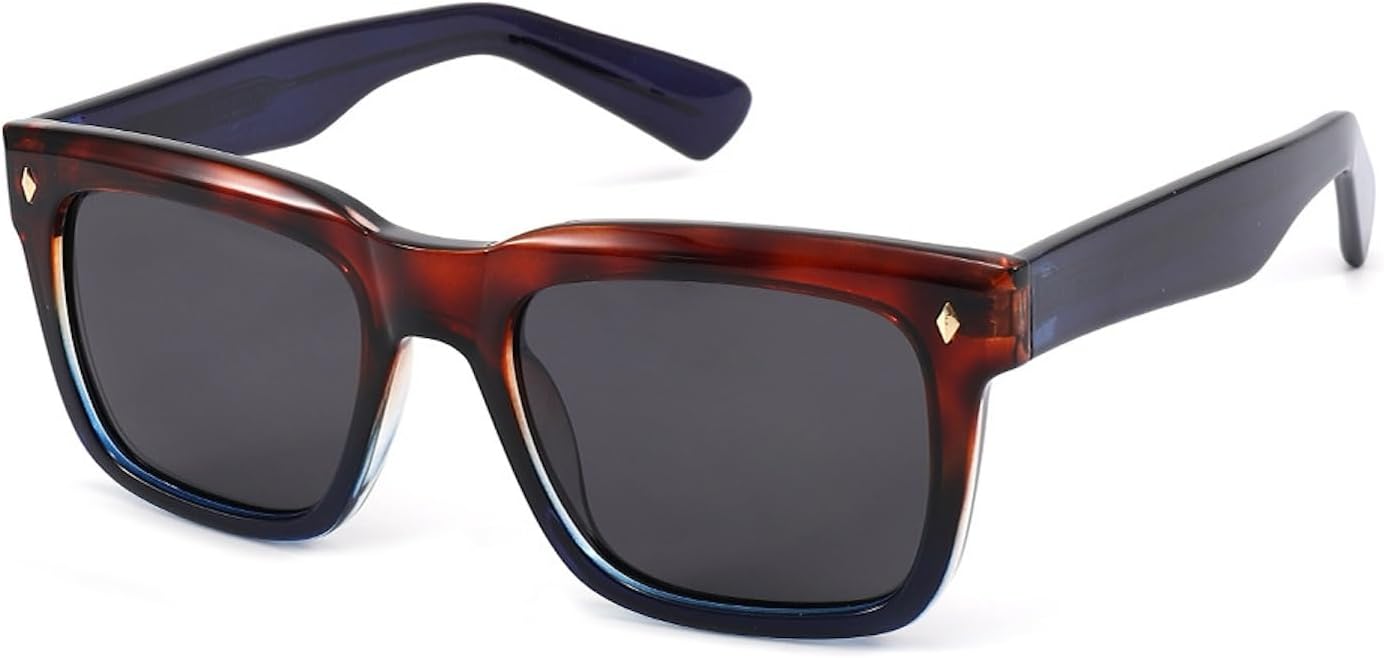 Поляризованные квадратные солнцезащитные очки в стиле ретро для женщин и мужчин, винтажные очки 2026, массивные толстые солнцезащитные очки ONLYZILLA, Tortoise-blue/Grey
Поляризованные квадратные солнцезащитные очки в стиле ретро для женщин и мужчин, винтажные очки 2026, массивные толстые солнцезащитные очки ONLYZILLA, Tortoise-blue/Grey