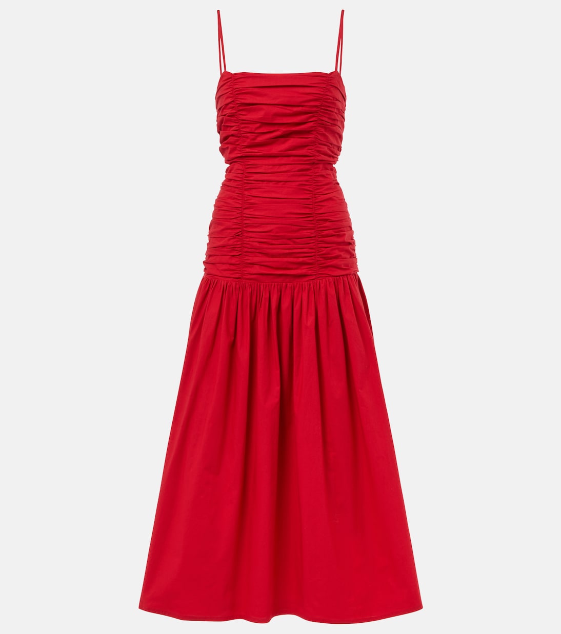 Рашель макси-платье из хлопка с защипами Posse, Ruby
Рашель макси-платье из хлопка с защипами Posse, Ruby