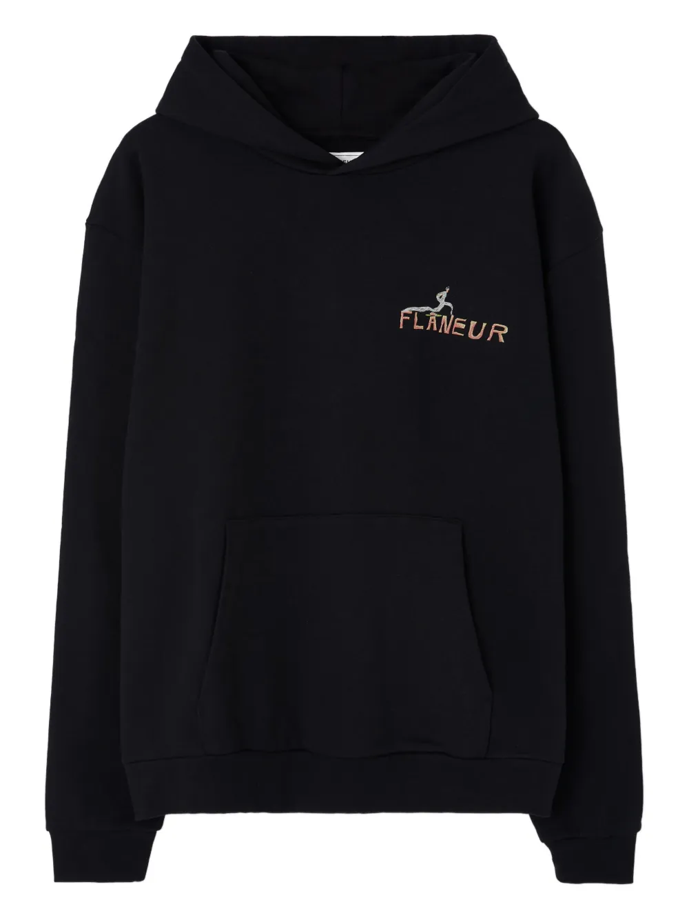Толстовка с вышитым рисунком FLÂNEUR, черный
Толстовка с вышитым рисунком FLÂNEUR, черный