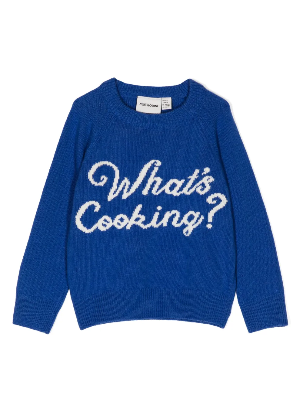 Джемпер вязки интарсия Mini Rodini, синий
Джемпер вязки интарсия Mini Rodini, синий