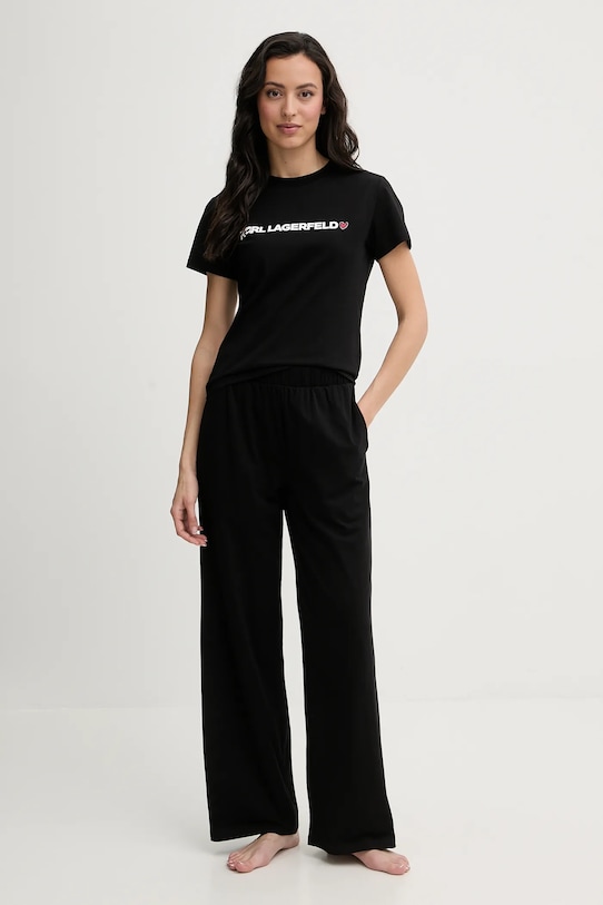 Хлопковая пижама ikon Karl Lagerfeld, черный
Хлопковая пижама ikon Karl Lagerfeld, черный