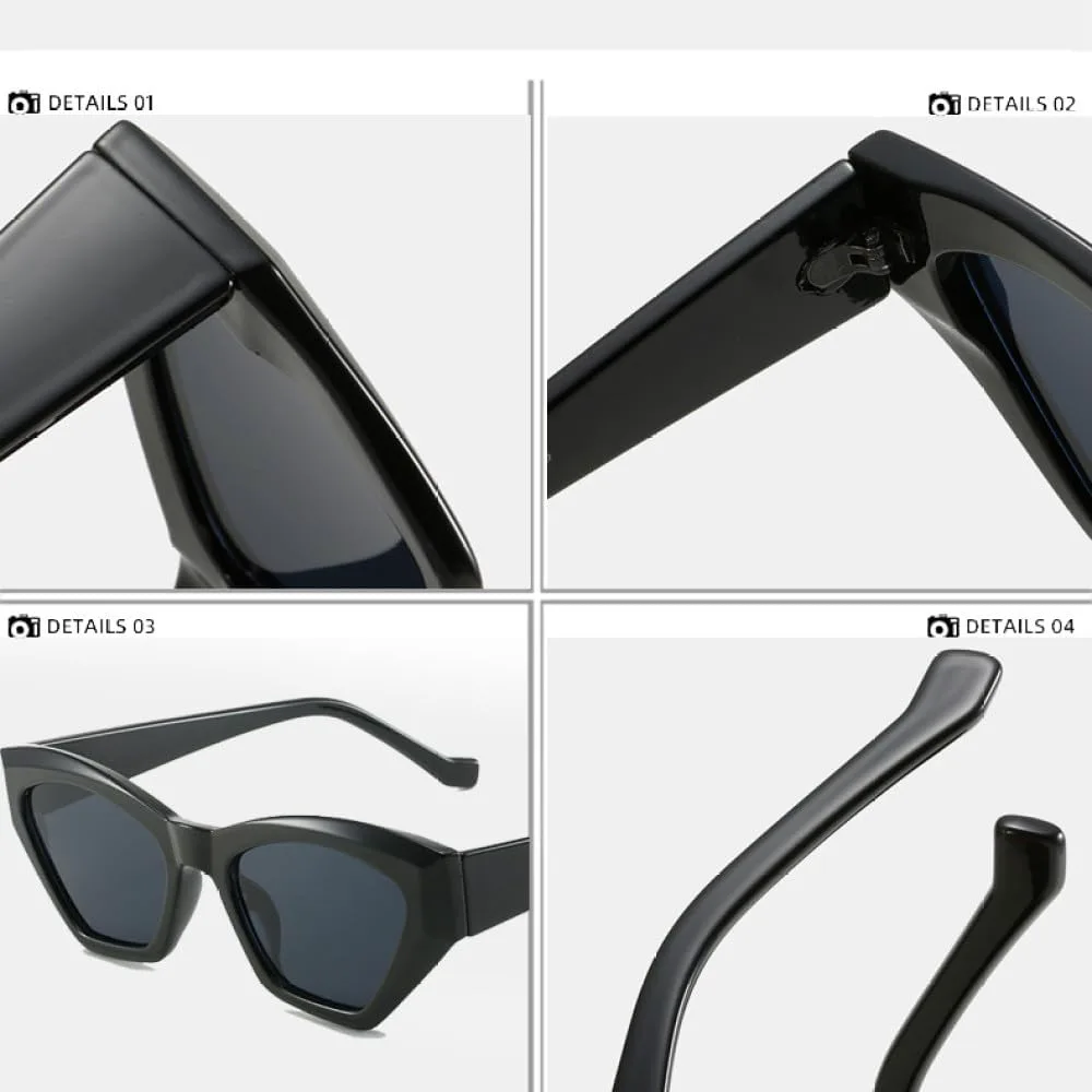 Винтажные солнцезащитные очки 2027 года для женщин, модные квадратные солнцезащитные очки в стиле ретро, очки с защитой от УФ-излучения UV400 MTZJH, Black
Винтажные солнцезащитные очки 2027 года для женщин, модные квадратные солнцезащитные очки в стиле ретро, очки с защитой от УФ-излучения UV400 MTZJH, Black