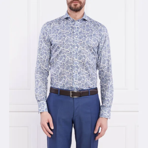 Рубашка узкого кроя Emanuel Berg, синий
Рубашка узкого кроя Emanuel Berg, синий