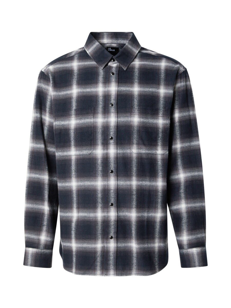 Рубашка обычного кроя на пуговицах The Kooples, черный
Рубашка обычного кроя на пуговицах The Kooples, черный