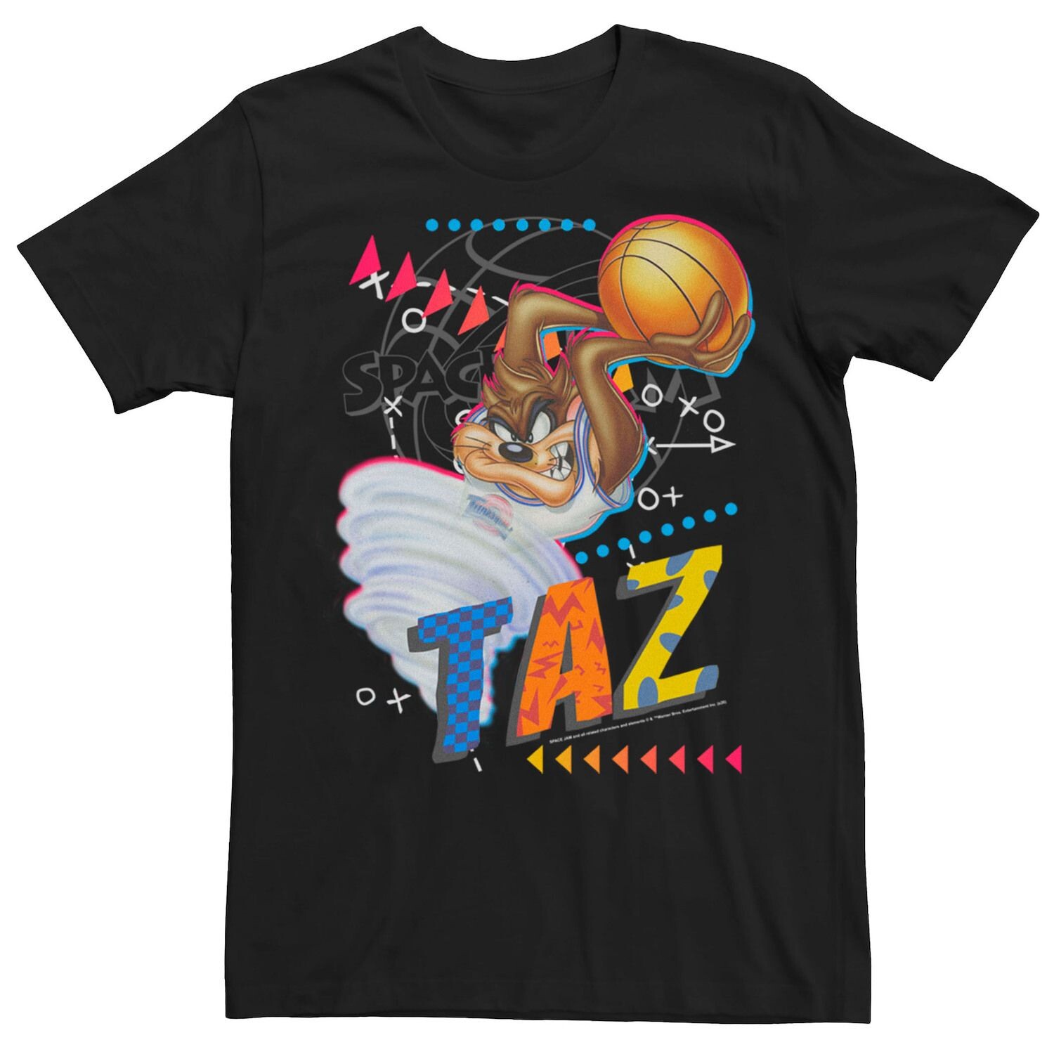 Мужская баскетбольная футболка с портретом Space Jam Taz Licensed Character
Мужская баскетбольная футболка с портретом Space Jam Taz Licensed Character