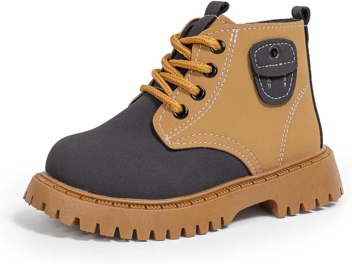 Детские ботинки KIDSUN для мальчиков и девочек, рабочие ботинки для детей, зимние ботинки для снега, ботинки на шнуровке для походов и активного отдыха (для малышей/детей младшего возраста), серый
Детские ботинки KIDSUN для мальчиков и девочек, рабочие ботинки для детей, зимние ботинки для снега, ботинки на шнуровке для походов и активного отдыха (для малышей/детей младшего возраста), серый