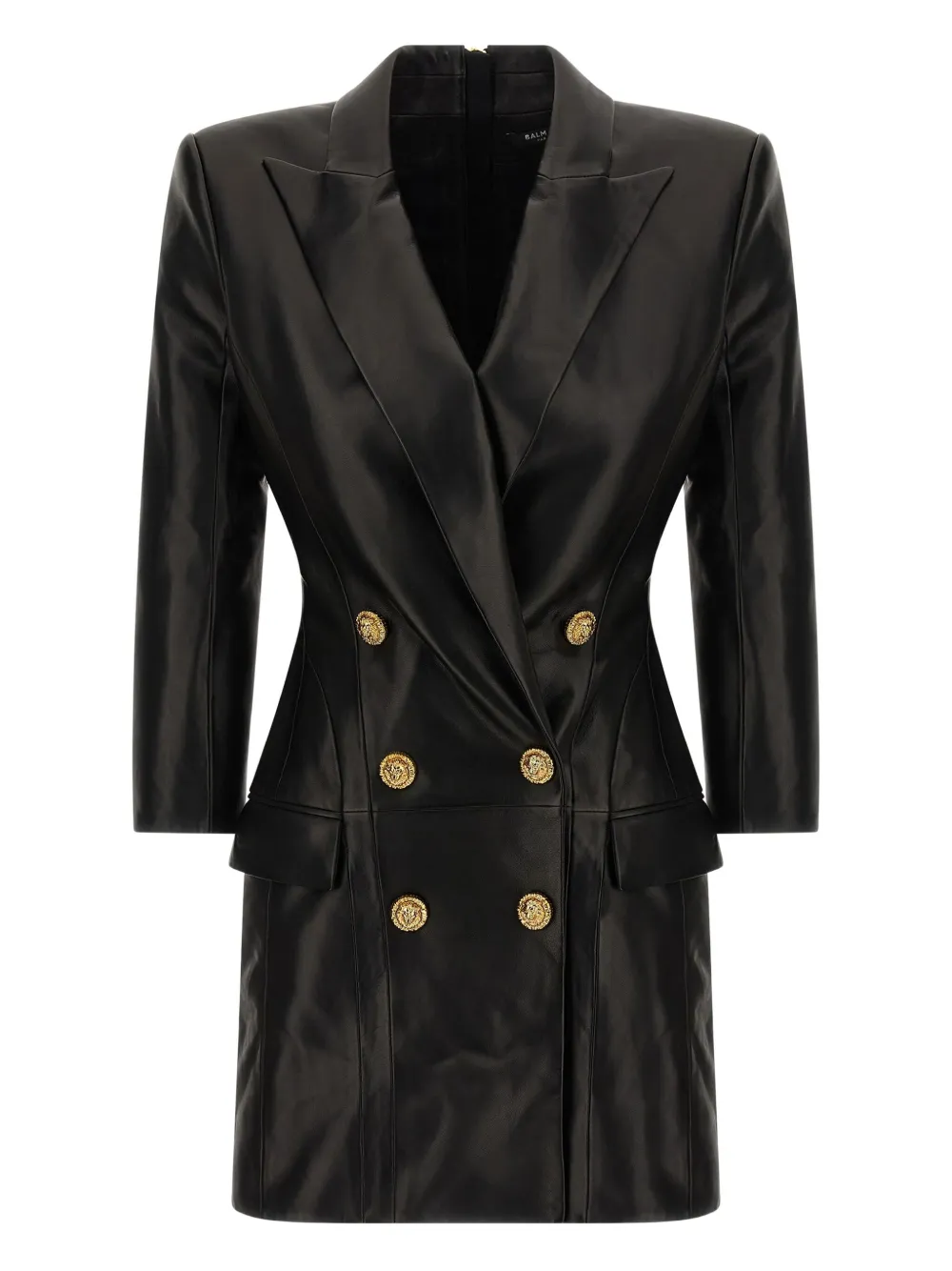 Мини-платье на двубортной застежке Balmain, черный
Мини-платье на двубортной застежке Balmain, черный