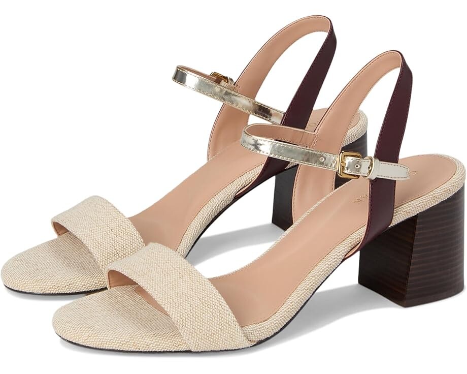 Туфли Cole Haan Josie Block Heel Sandal 65MM, цвет Canvas/Bloodstone Leather/Soft Gold Specchio
Туфли Cole Haan Josie Block Heel Sandal 65MM, цвет Canvas/Bloodstone Leather/Soft Gold Specchio