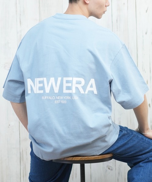 Футболка с коротким рукавом, принт на спине NEW ERA, светло-голубой
Футболка с коротким рукавом, принт на спине NEW ERA, светло-голубой