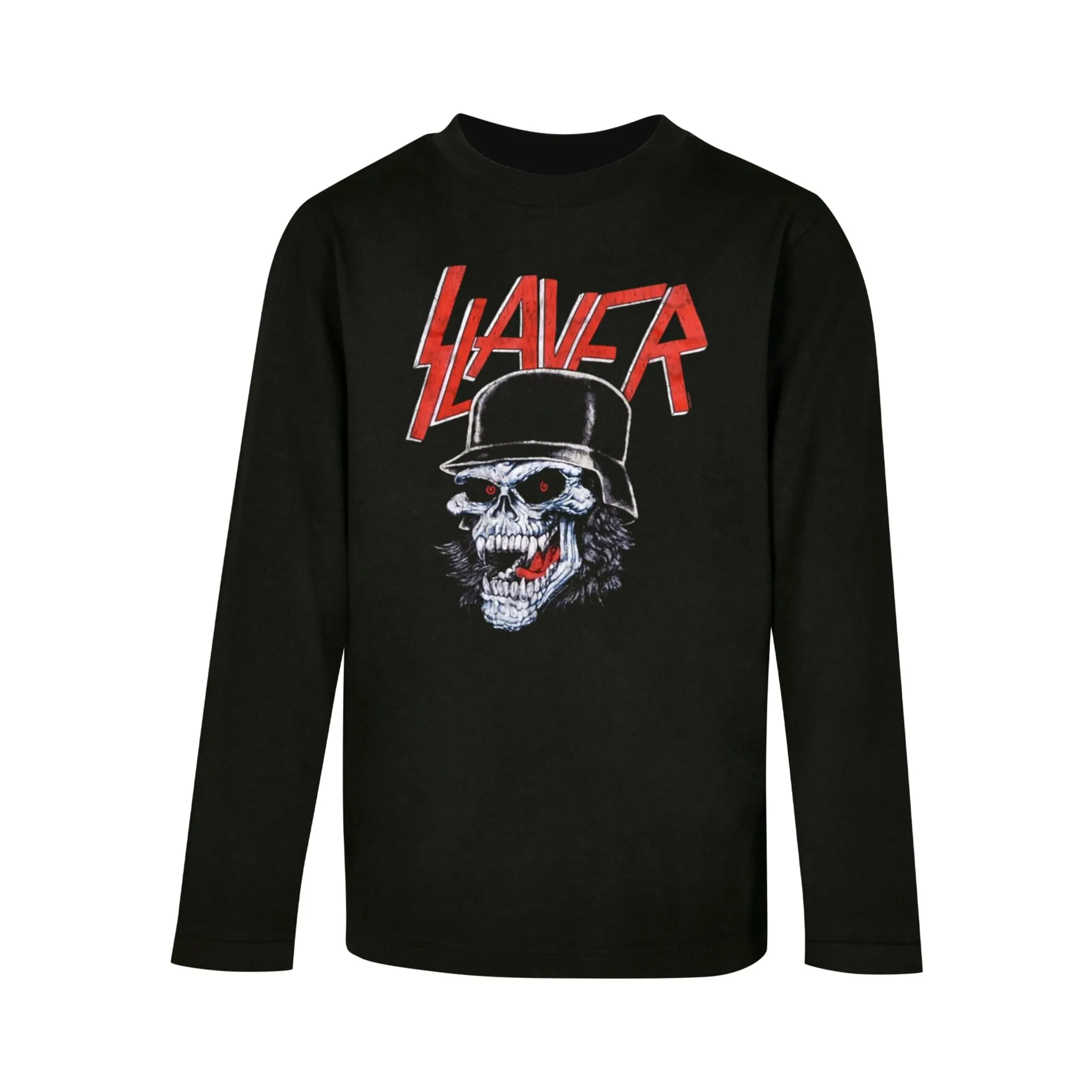 Лонгслив с длинным рукавом «Merchcode Men's Kids Slayer - Laughing Skull Longsleeve», черный
Лонгслив с длинным рукавом «Merchcode Men's Kids Slayer - Laughing Skull Longsleeve», черный