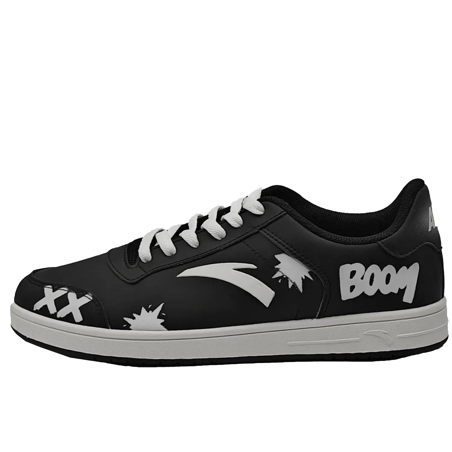 ANTA Низкие, износостойкие, противоскользящие кроссовки для скейтбординга, мужские, черно-белые
ANTA Низкие, износостойкие, противоскользящие кроссовки для скейтбординга, мужские, черно-белые