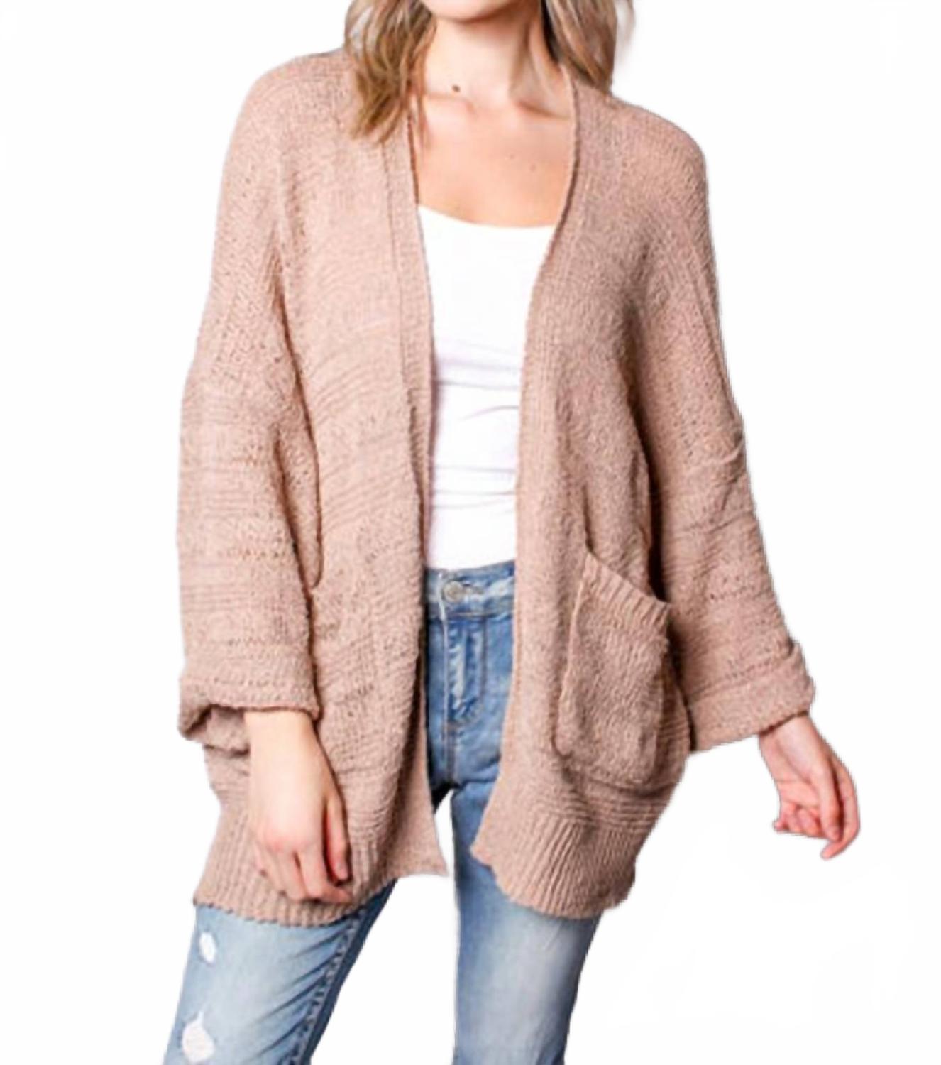 Кардиган с открытой передней частью и карманами бежевого цвета STITCHDROP
Кардиган с открытой передней частью и карманами бежевого цвета STITCHDROP