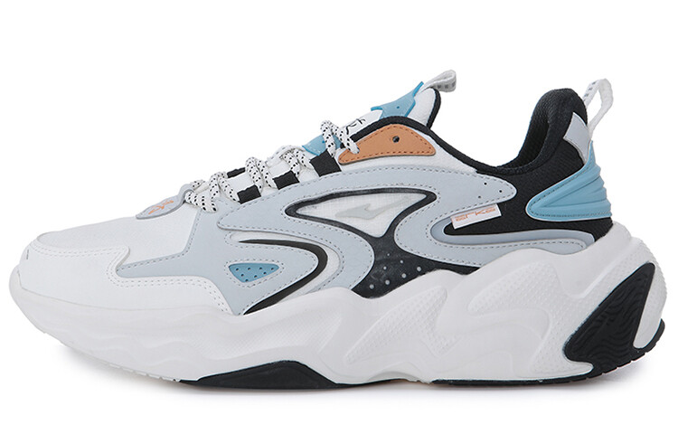 Кроссовки мужские с низким верхом белый росы серый и черный Erke
Кроссовки мужские с низким верхом белый росы серый и черный Erke