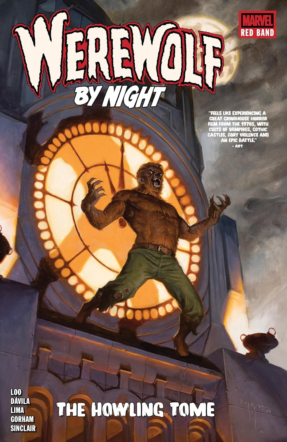 Werewolf By Night: Red Band - The Howling Tome (Marvel Universe)
Werewolf By Night: Red Band - The Howling Tome (Marvel Universe)