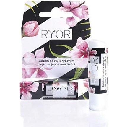 Бальзам для губ с рисовым маслом и японской вишней, Ryor
Бальзам для губ с рисовым маслом и японской вишней, Ryor