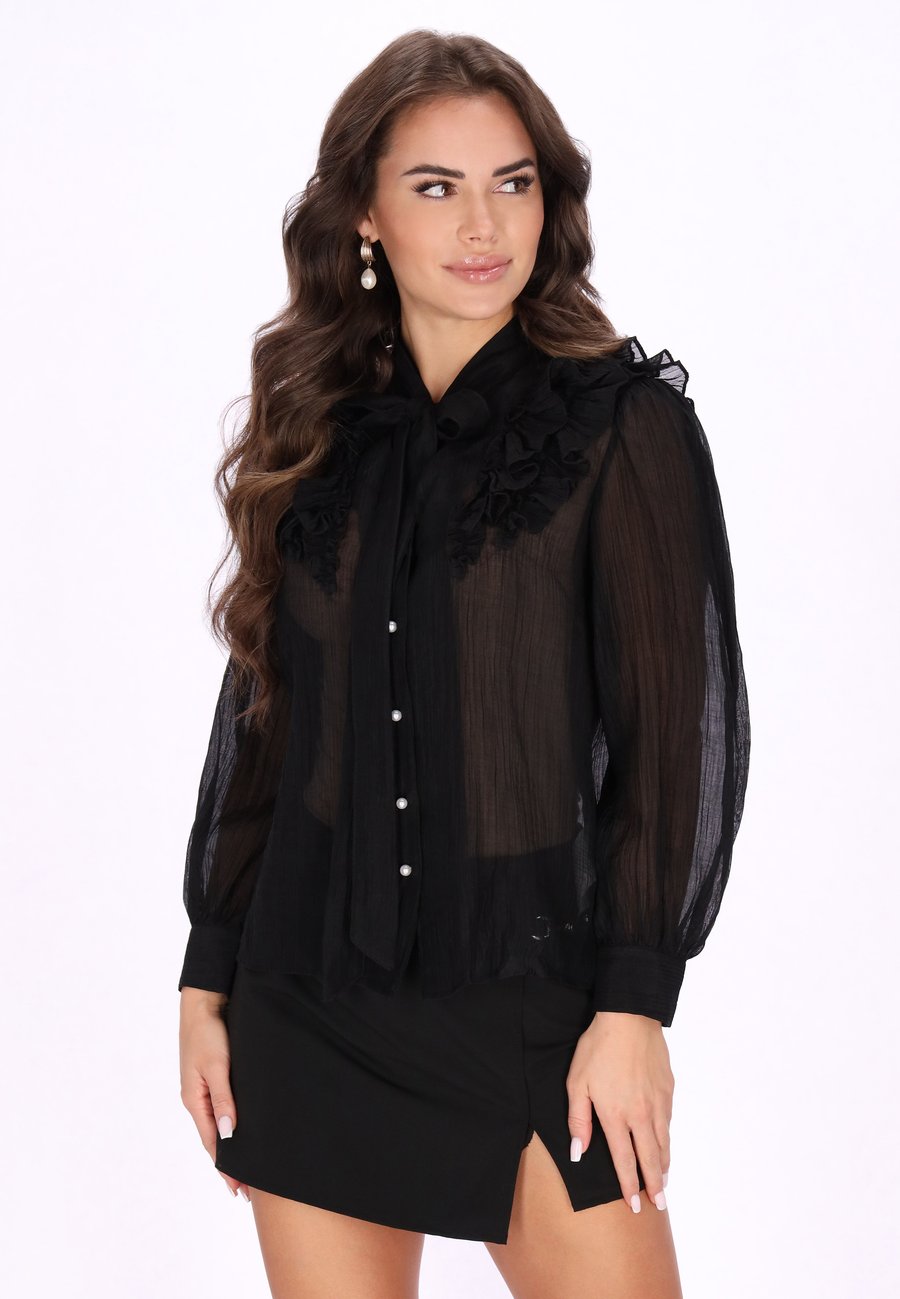 Блуза faina Button-down blouse, Black
Блуза faina Button-down blouse, Black
