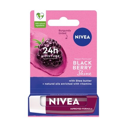 Питательная губная помада NIVEA Blackberry Shine 4,8 г
Питательная губная помада NIVEA Blackberry Shine 4,8 г