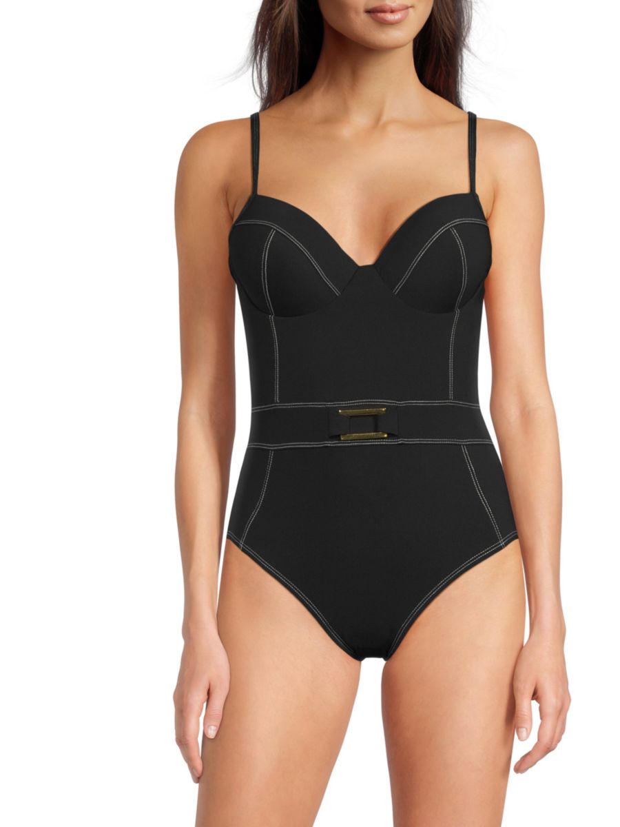 Слитный купальник Sweetheart Bleu Rod Beattie, черный
Слитный купальник Sweetheart Bleu Rod Beattie, черный