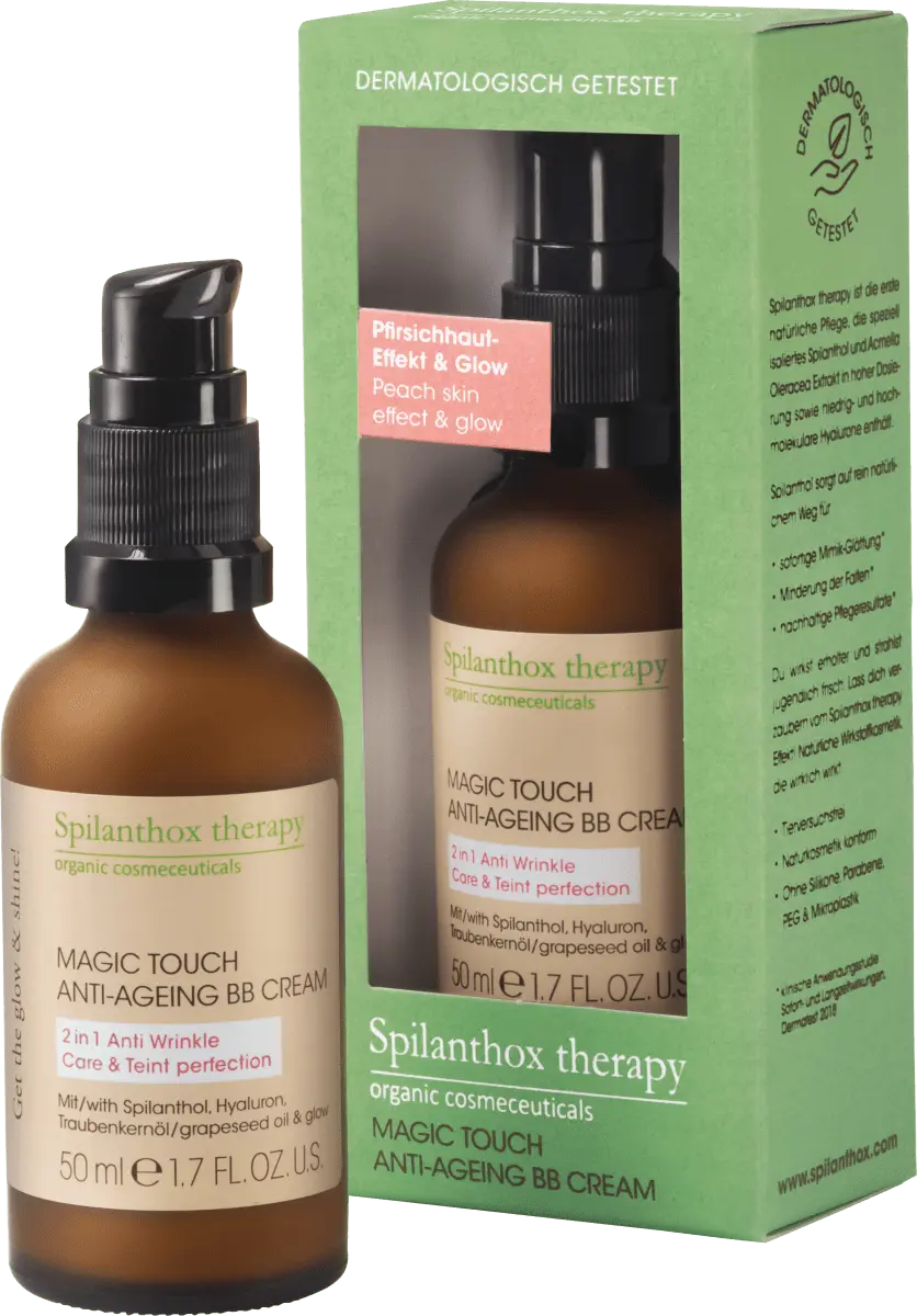 Антивозрастной BB-крем Magic Touch 50 мл Spilanthox therapy
Антивозрастной BB-крем Magic Touch 50 мл Spilanthox therapy