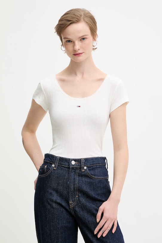 Футболка Tommy Jeans, бежевый
Футболка Tommy Jeans, бежевый