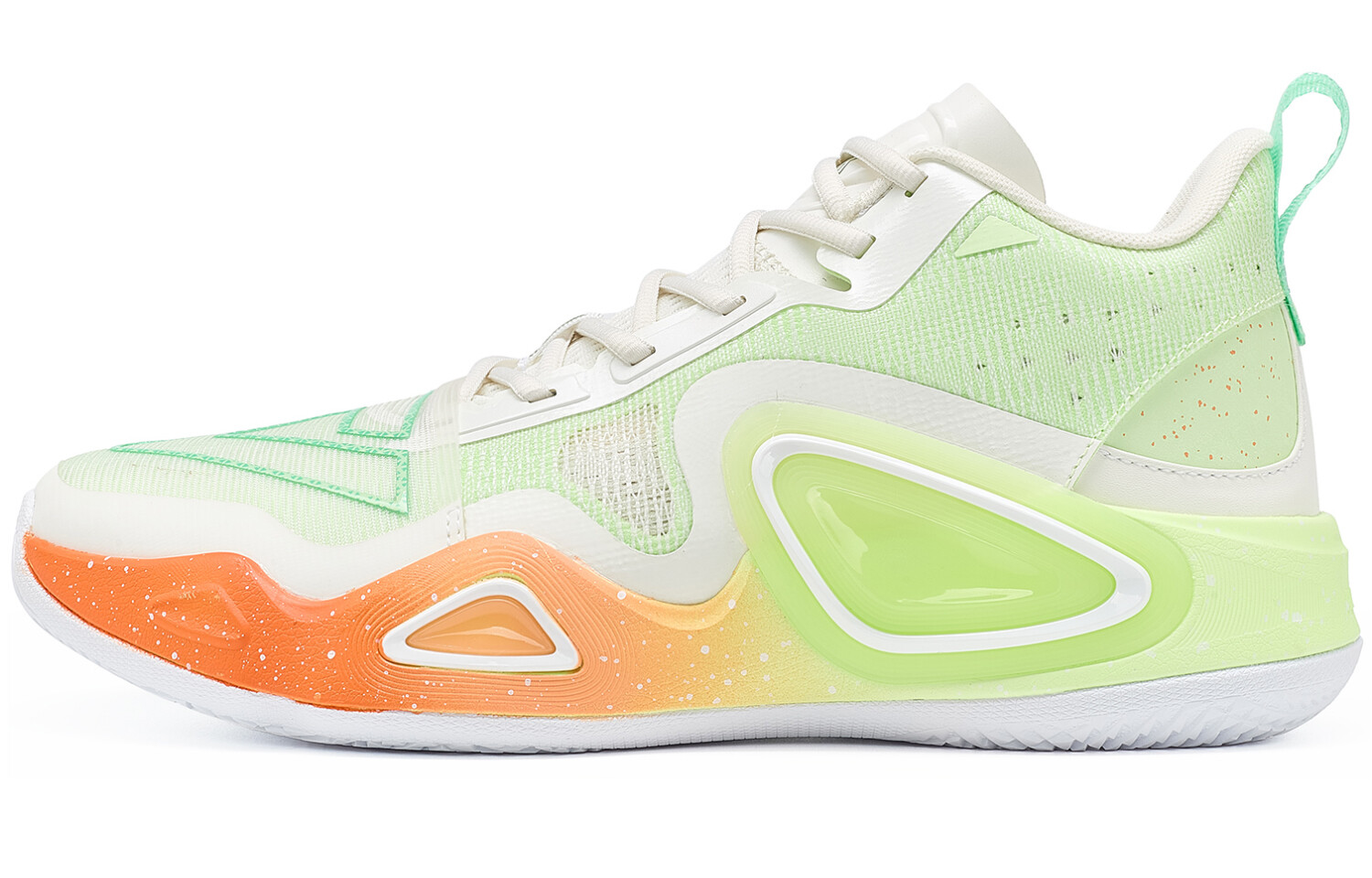 Баскетбольные кроссовки State Extreme Triangle 2.0 для мужчин, средний верх, бежевый/кисло-зеленый Peak
Баскетбольные кроссовки State Extreme Triangle 2.0 для мужчин, средний верх, бежевый/кисло-зеленый Peak