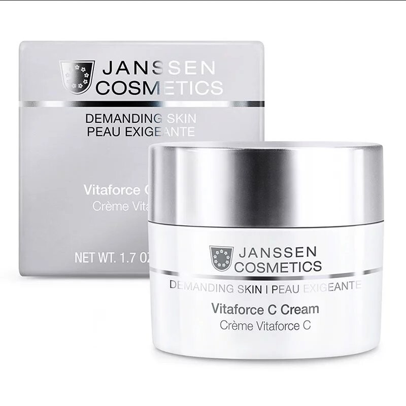 Janssen Cosmetics, Vitaforce C, питательный крем с витамином С, 50 мл
Janssen Cosmetics, Vitaforce C, питательный крем с витамином С, 50 мл