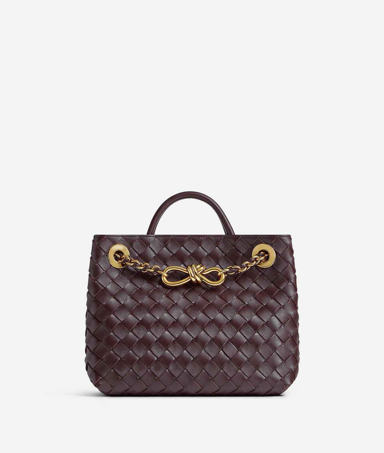Маленькая цепочка andiamo BOTTEGA VENETA, темный бароло
Маленькая цепочка andiamo BOTTEGA VENETA, темный бароло