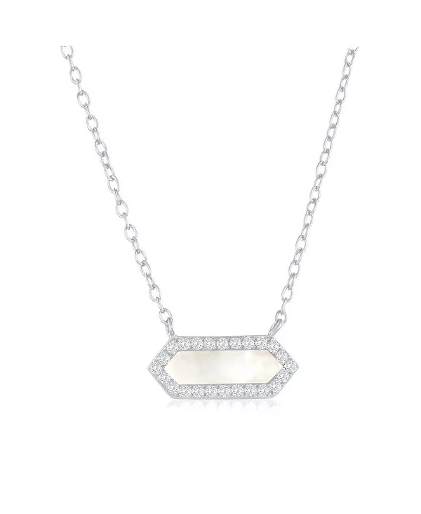 Ожерелье из стерлингового серебра с шестигранной головкой и фианитами Caribbean Treasures, silver
Ожерелье из стерлингового серебра с шестигранной головкой и фианитами Caribbean Treasures, silver