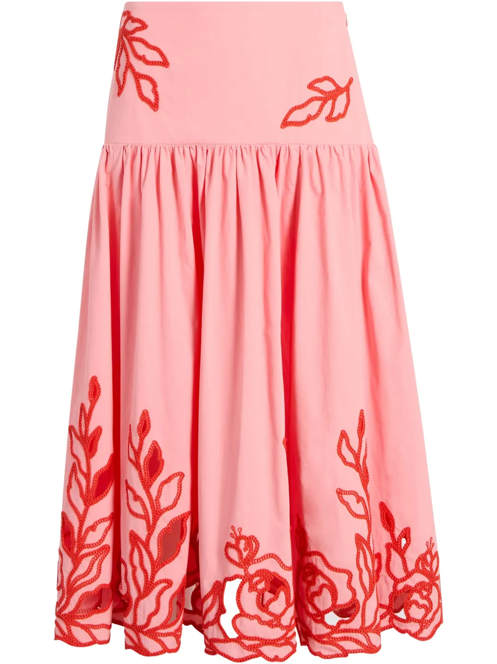 Юбка миди с цветочной вышивкой Cinq A Sept, розовый
Юбка миди с цветочной вышивкой Cinq A Sept, розовый