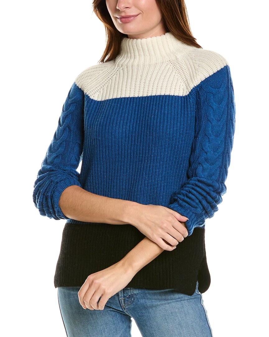 Свитер Forte Cashmere Colorblocked с воротником-стойкой из смеси шерсти и кашемира, белый
Свитер Forte Cashmere Colorblocked с воротником-стойкой из смеси шерсти и кашемира, белый