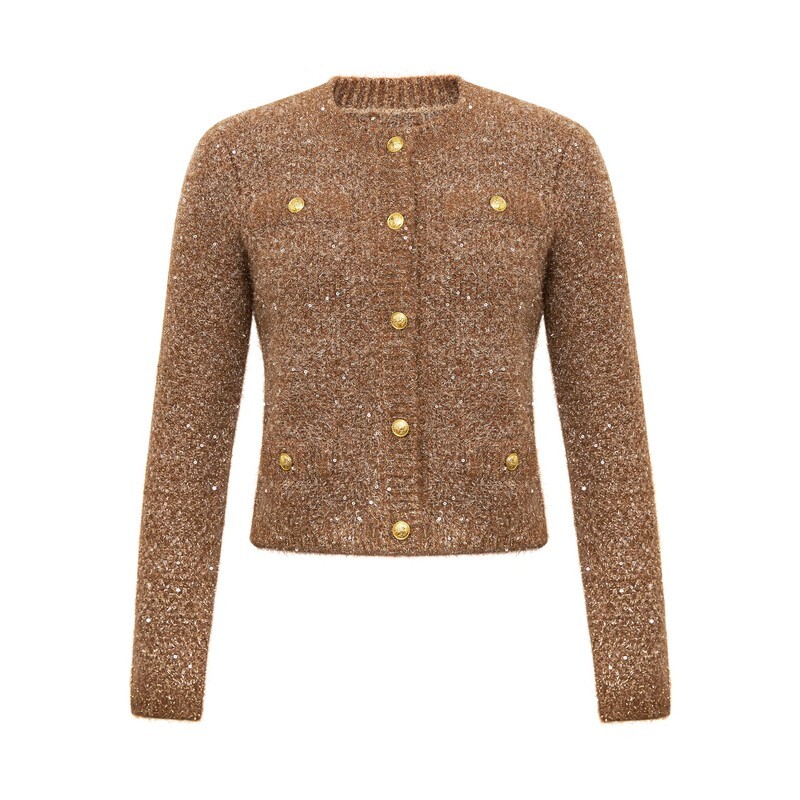 Кардиган Deep Breath с металлической пряжкой, сакура
Кардиган Deep Breath с металлической пряжкой, сакура