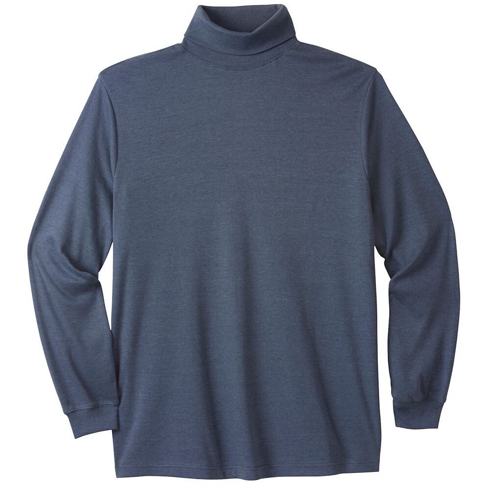 Мужская футболка Kingsize с большим и высоким воротником и длинными рукавами KingSize, цвет Heather Slate Blue
Мужская футболка Kingsize с большим и высоким воротником и длинными рукавами KingSize, цвет Heather Slate Blue