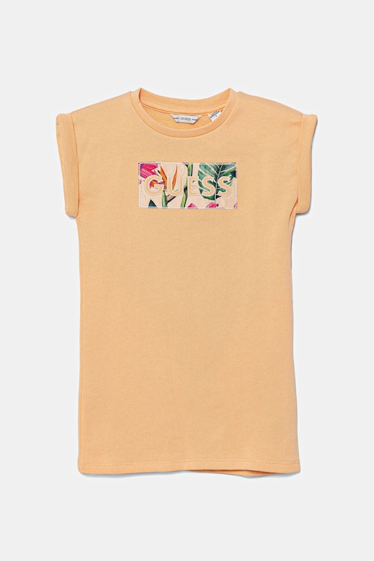 Детское хлопковое платье Guess, оранжевый
Детское хлопковое платье Guess, оранжевый