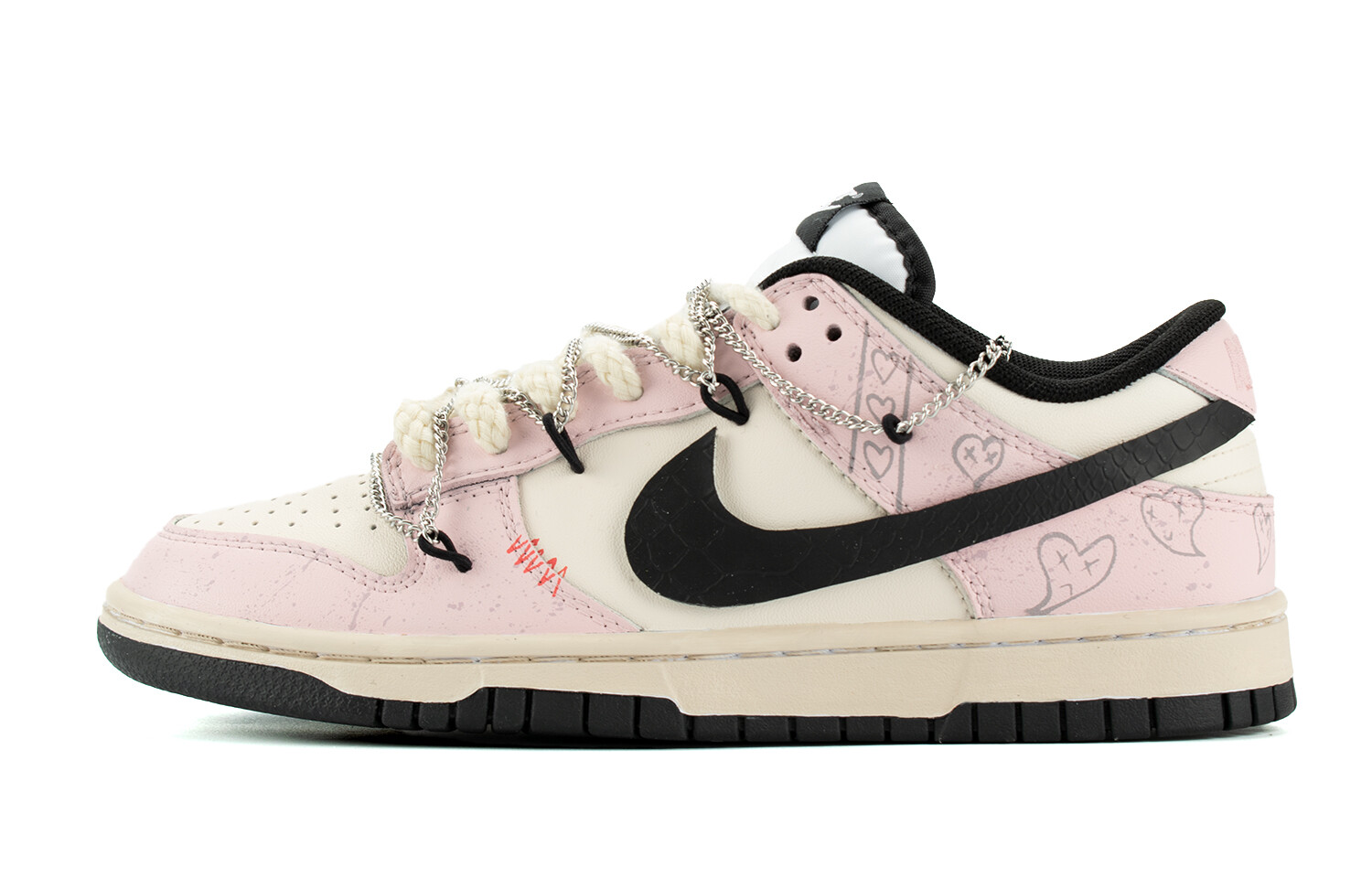 Кроссовки Nike Dunk Skateboarding Shoes Unisex Low-top Black/pink, цвет Lotus Color
Кроссовки Nike Dunk Skateboarding Shoes Unisex Low-top Black/pink, цвет Lotus Color