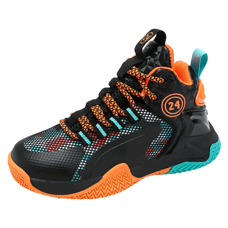 Нескользящие и дышащие низкие детские баскетбольные кроссовки TONYBEAR, черный/оранжевый
Нескользящие и дышащие низкие детские баскетбольные кроссовки TONYBEAR, черный/оранжевый