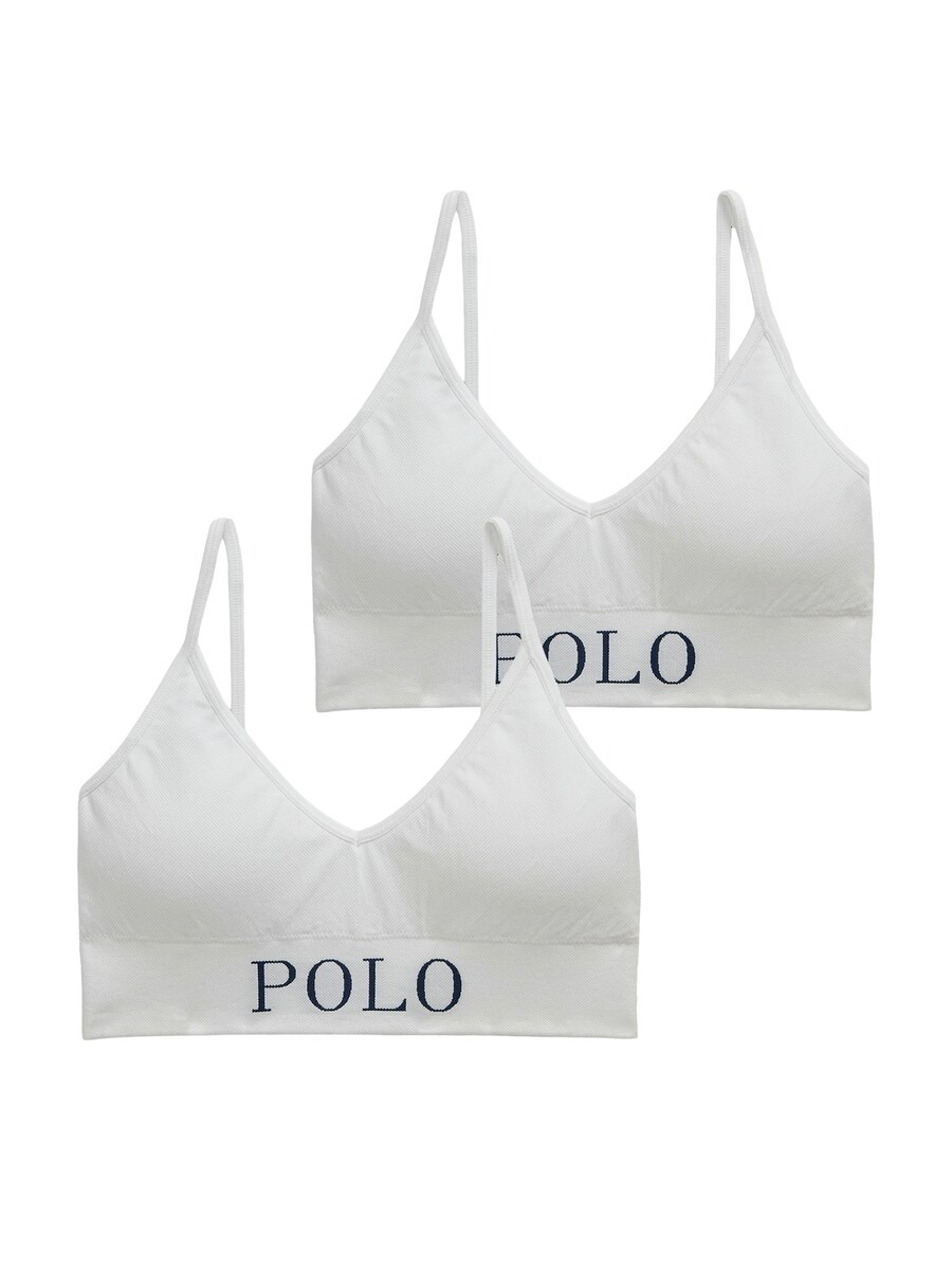 Бюстгальтер-бралетт Polo Ralph Lauren Ribbed Seamless, белый
Бюстгальтер-бралетт Polo Ralph Lauren Ribbed Seamless, белый