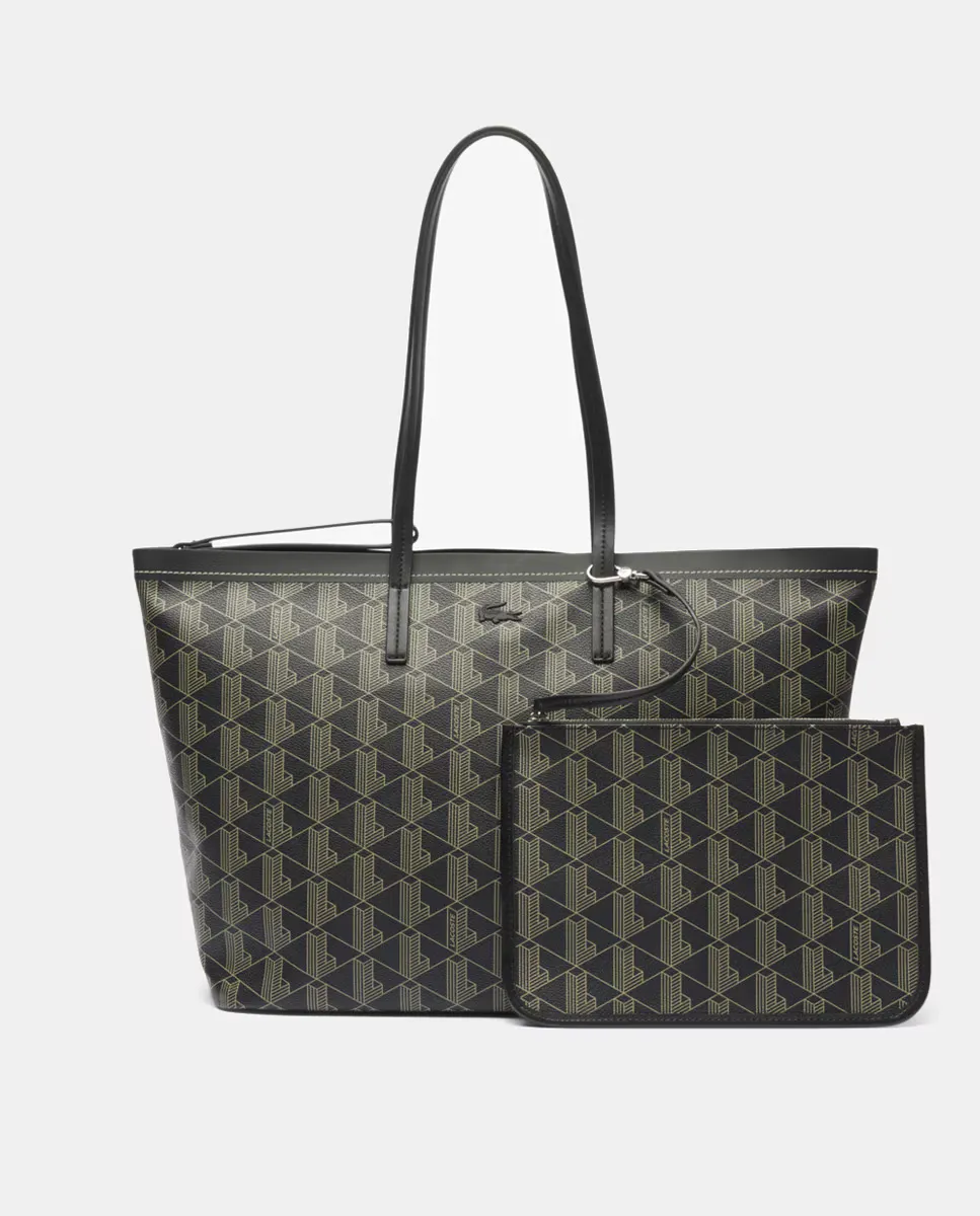 Сумка Zely с монограммой Lacoste, черный 
Сумка Zely с монограммой Lacoste, черный