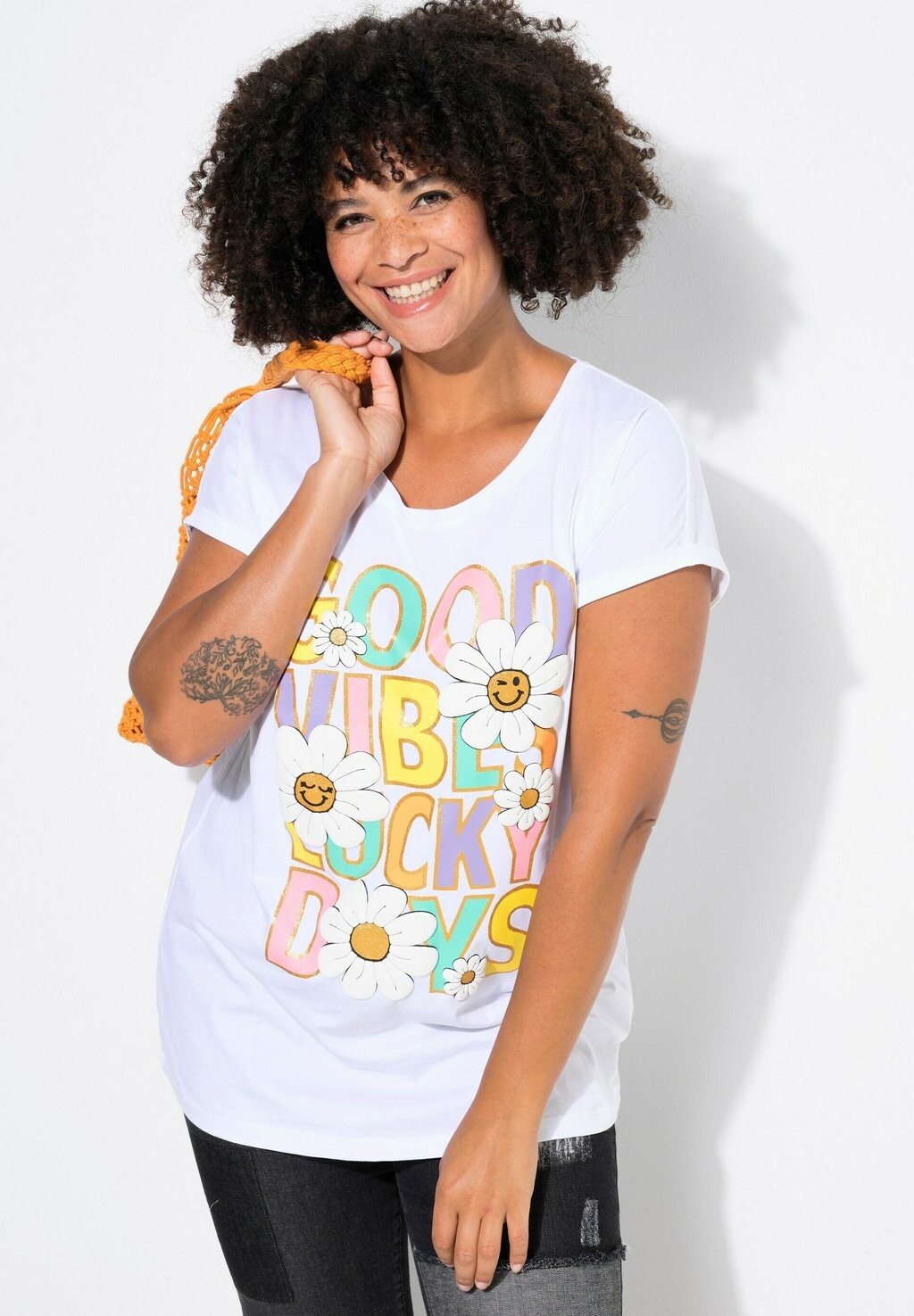 Футболка с принтом BLUMEN STATEMENT-MOTIV HALBARM Angel of Style, белый
Футболка с принтом BLUMEN STATEMENT-MOTIV HALBARM Angel of Style, белый