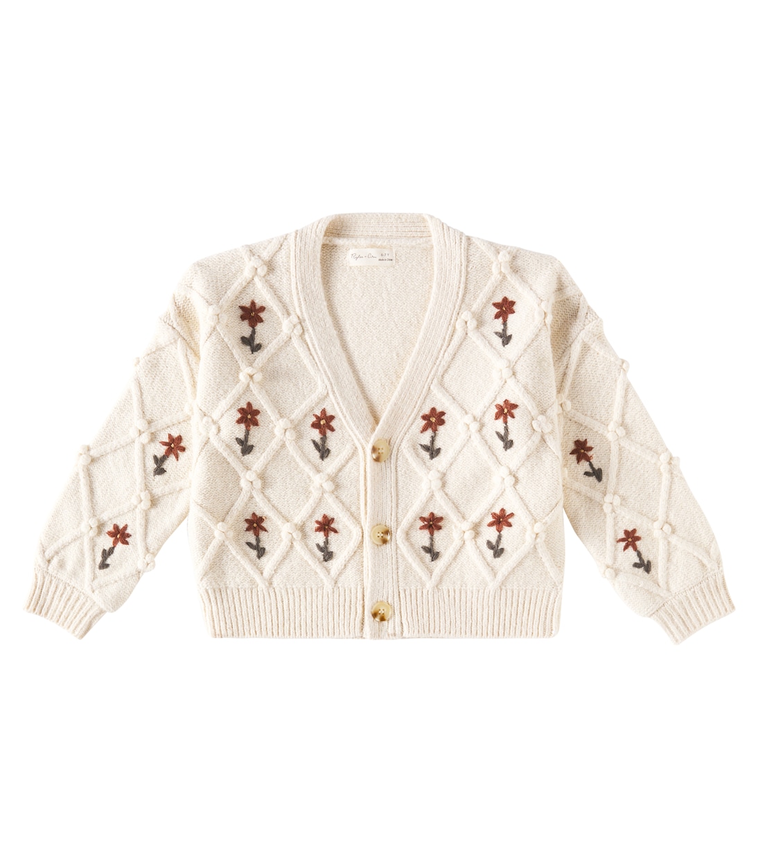 Кардиган свободного кроя с вышивкой Rylee + Cru, Natural
Кардиган свободного кроя с вышивкой Rylee + Cru, Natural